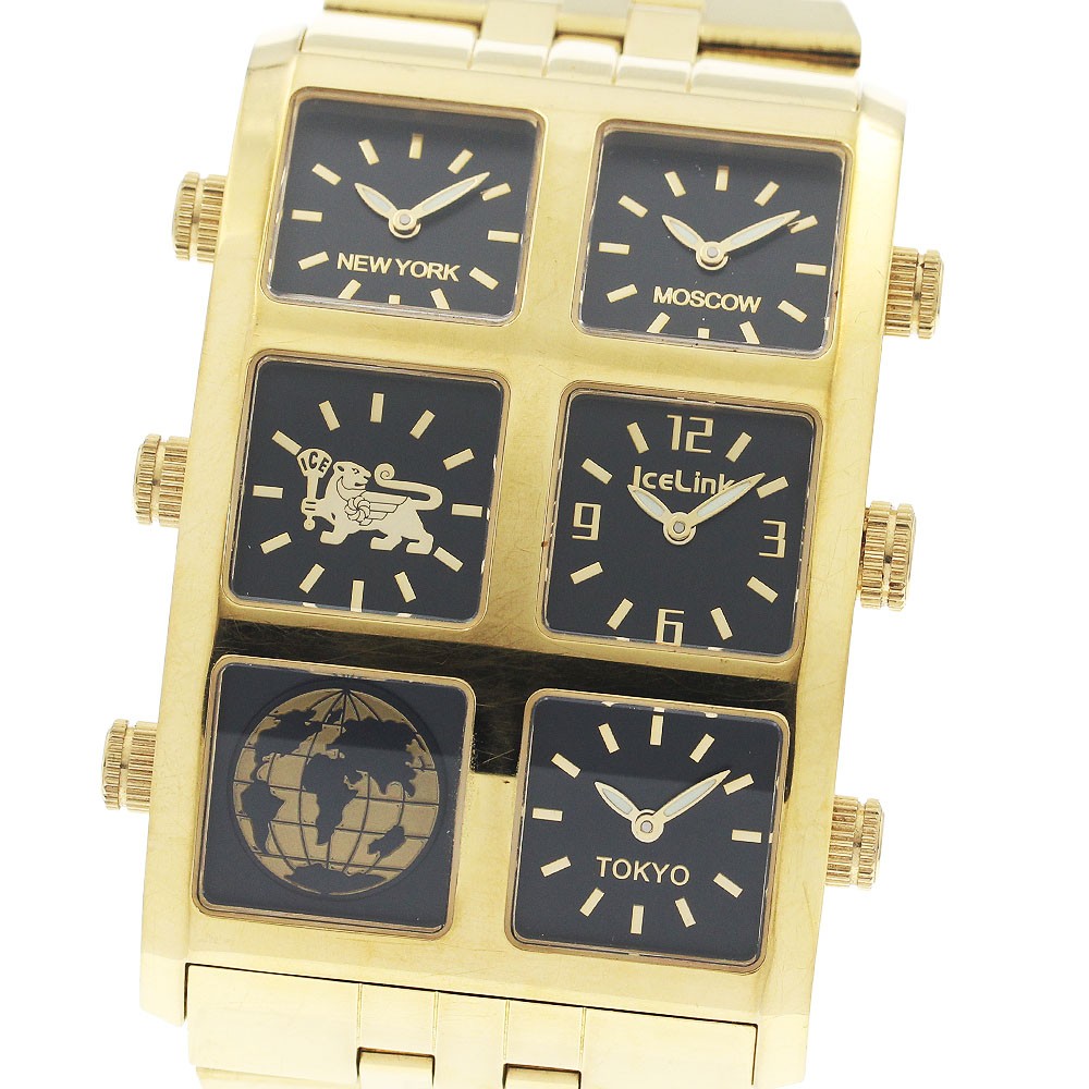 ICE LINK generation 4 time black Dial Quartz Men's Watch_944135 | eBay