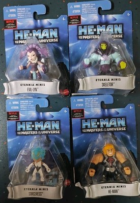 He-Man and the Masters of the Universe - Eternia Minis 4 Figuren Neu MOTU