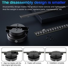 PD42 Proiettore Ologramma 3D Display Pubblicitario da Parete 415*415 Mm 7G7B