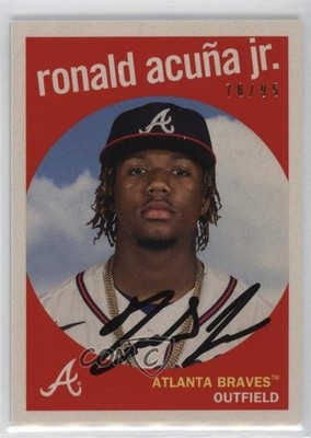 2021 Topps Transcendent Party 78/95 Ronald Acuna Jr #1959-RA ms9