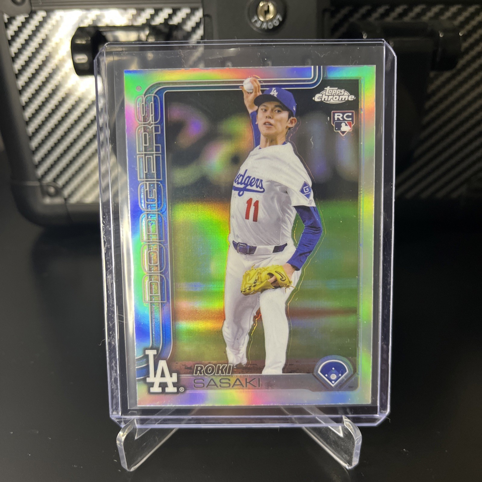 2025 Topps Chrome - Roki Sasaki #217 Refractor (RC)