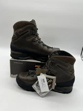 Zamberlan 972 Guide Max GTX RR Mens Sz 10 Dark Brown Leather Vibram Hiking Boots