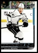 2018-19 Upper Deck Young Guns Sheldon Rempal Rookie Los Angeles Kings #458 .