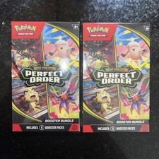 Pokemon Mega Evolutions: Perfect Order Booster Bundle X2 