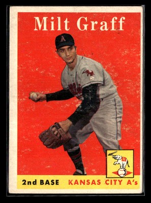1958 Topps #192 Milt Graff - Set Break! VG/EX