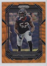 2022 Panini Prizm Orange Wave 21/60 Jon Greenard Jonathan #118 rp9