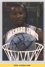 1998 Impulse Pro Signatures Authentic Rashard Lewis (Blue Ink) #19 Auto READ 3c7