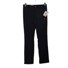 NWT Columbia Just Right Straight Leg Pants Hiking Outdoor Black Size 4