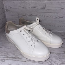Naturalizer White Leather Upper with White Laces Women's Morrison 20 size 11 WW