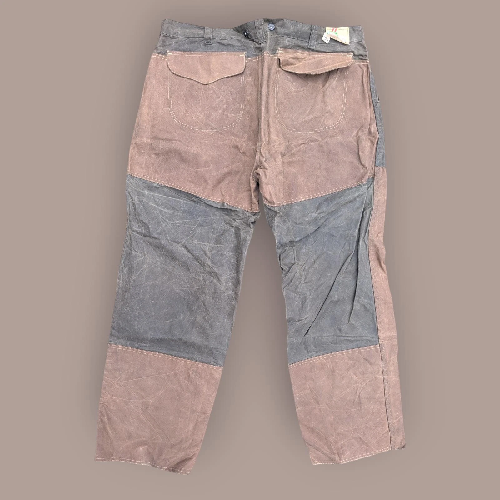 Filson Pants W46 Style 467 Double Tin Cloth Trousers Forestry Pantaloon USA Made