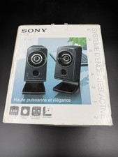 SONY ACTIVE SPEAKER SYSTEM SRS-A212 For PC/PORTABLE AUDIO DEVICES NEW IN BOX NIB
