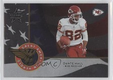 2004 Leaf Rookies & Stars Great American Heroes White /750 Dante Hall #GAH-4 0c2