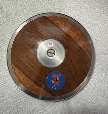 1K  THROW1DEEP BRAND Wood Discus STEEL RIM BRAND NEW