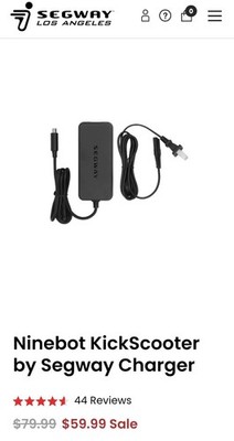 Segway Ninebot Original Charger AC Adapter 210w 42v 1.7A