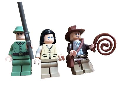 Lego Indiana Jones Marion Ravenwood Russian Soldier Lot 27 River