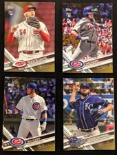 2017 Topps Update Series Baseball Gold #d /2017 Cards Lot You Pick