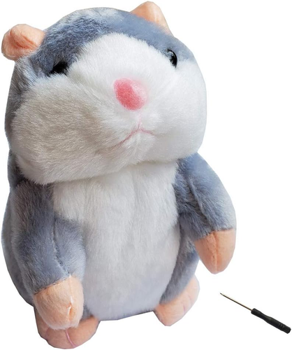 Hamster Talking Plush Toy Repeats What You Say Interactive Plush Toys for Boys a