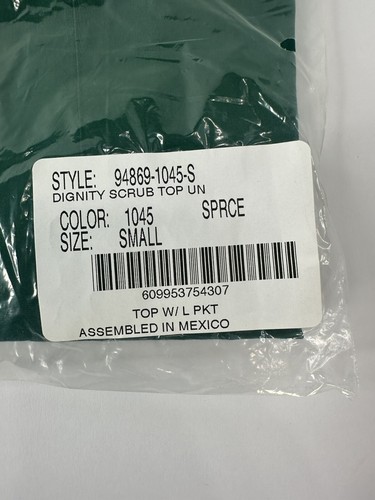 Dignity Health Scrubs Green Size Small 3 Pack. New - Picture 9 of 9