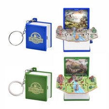 Dinosaur Keychains for Kids Backpack for Up 3D Mini Dinosaurs Keychains