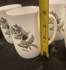 Boehm Fine China - Chickadee & Holly - Set Of 4 Mugs - Christmas — photo 3