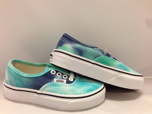 turquoise vans authentic