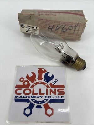 GE General Electric Lucalox LU100 High Pressure Sodium Lamp 100W Bulb Clear