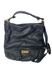 Marc by Marc Jacobs New Q Hillier Hobo Black Leather Bag READ