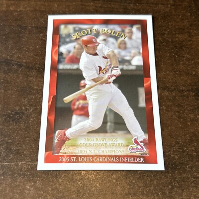 2005 Kansas City Life Insurance St Louis Cardinals Stadium Giveaway Scott Rolen