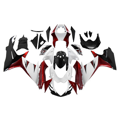 Red White Fairing Kit for 2011-2023 Suzuki GSXR600 GSXR750 21 Injection Bodywork