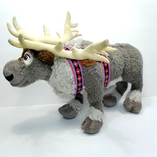 Disney Frozen Sven Reindeer Plush Bendable Poseable Legs Stuffed Moose Deer 17"