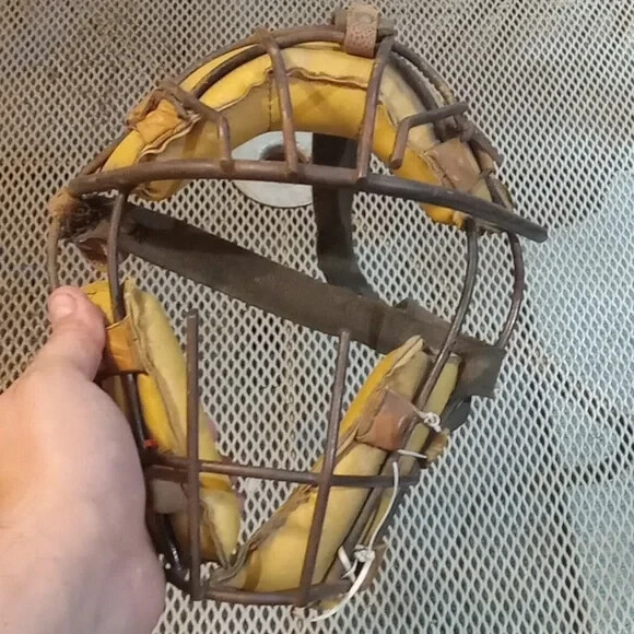 Vintage 1930s Catchers Mask Baseball Old eBay