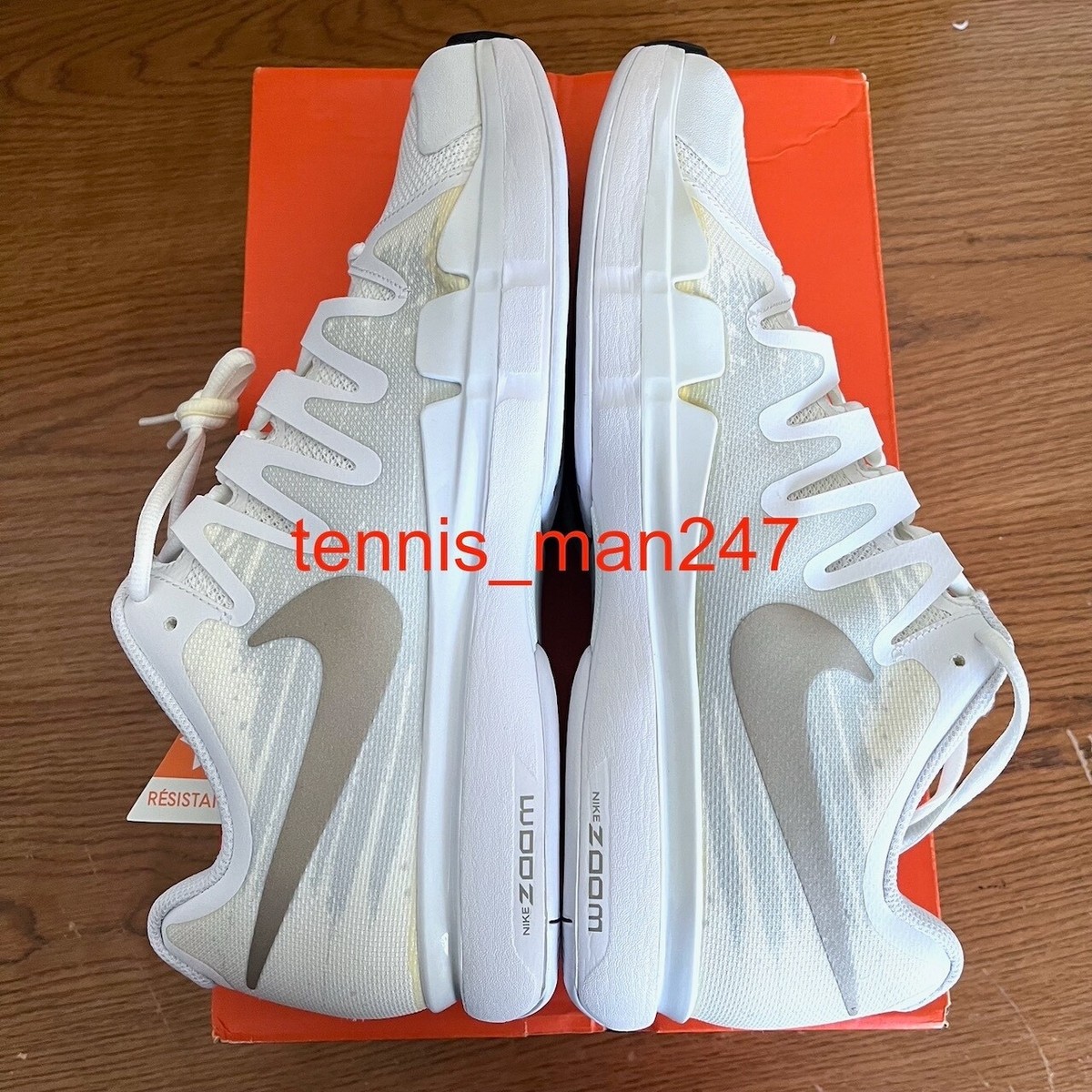 Nike Roger Federer RF 2014 Wimbledon Zoom Vapor 9.5 X ON Nadal