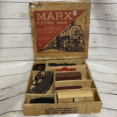 Juego Tren Eléctrico Juguetes Louis Marx De Colección 52292 En Caja Original EE. UU. SIN PROBAR | Zustand: Used