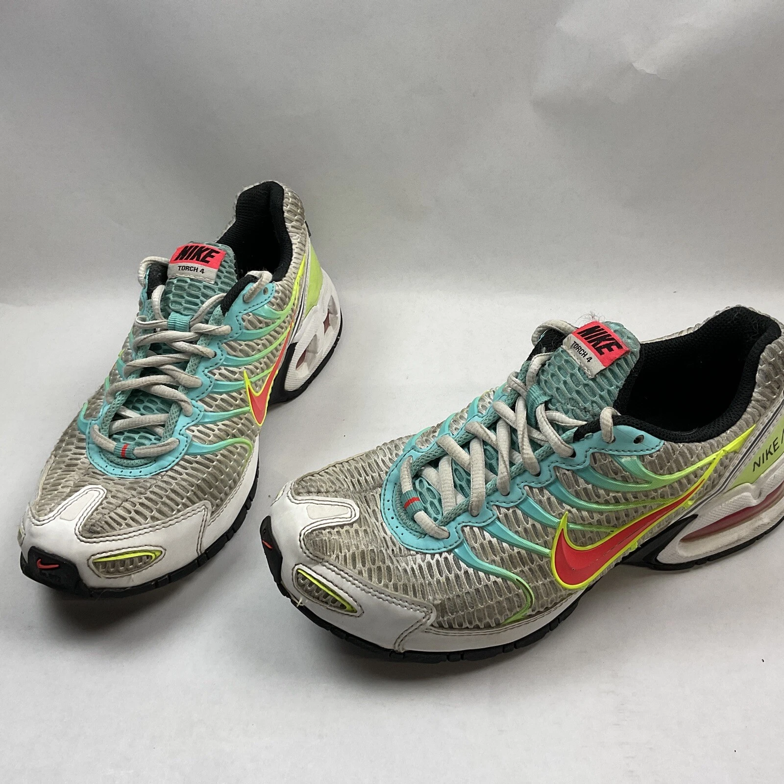 NIKE AIR MAX TORCH 4 scarpe da donna wht blk Volt Crimson taglia 7 5 CW5607 100