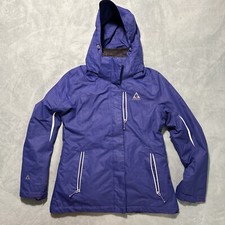 Gerry Womens 2 In-1 Snow Ski Jacket Removable Lining Size Medium Fur Collar
