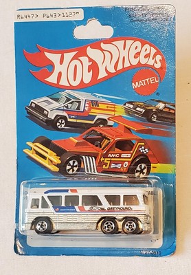Hot Wheels 1979 Greyhound Bus MC-8, HK, diecast 1/64