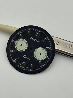 Bulova Chrono Quarz Zifferblatt 30mm Quadrant