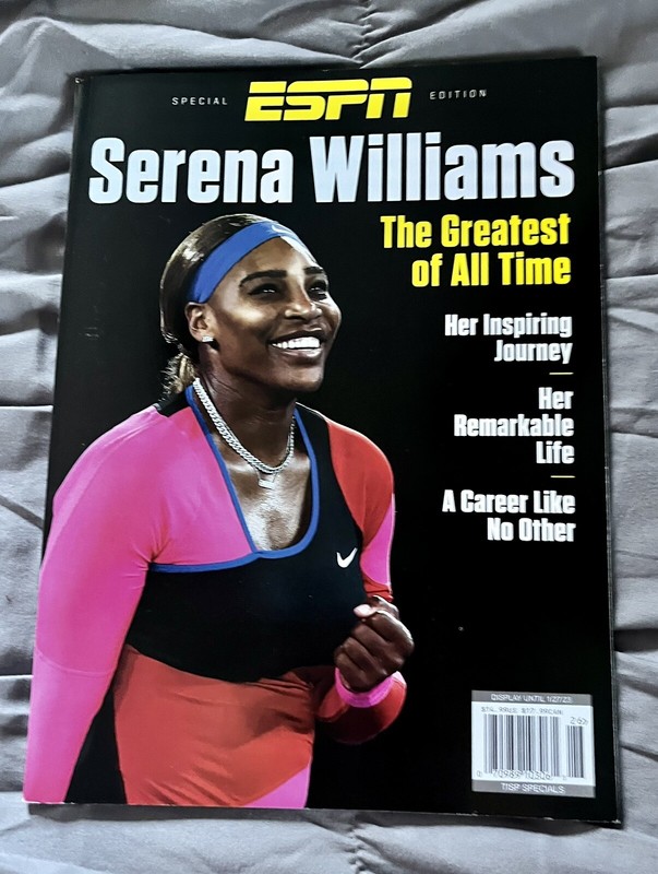 ESPN MAGAZINE - TISP SPECIAL 2022 - SERENA WILLIAMS THE GREATEST OF ALL TIME