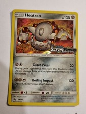 Heatran SM96 Rare Holo Black Star Promo Pokemon Card Ultra Prism PreRelease