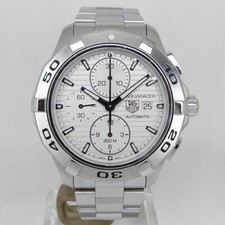 TAG HEUER CAP2111.BA0833 Aquaracer Chronograph Calibre 16 Silver Overhauled 2
