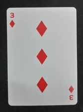 Theory11 007 James Bond Playing Card 3 Diamonds