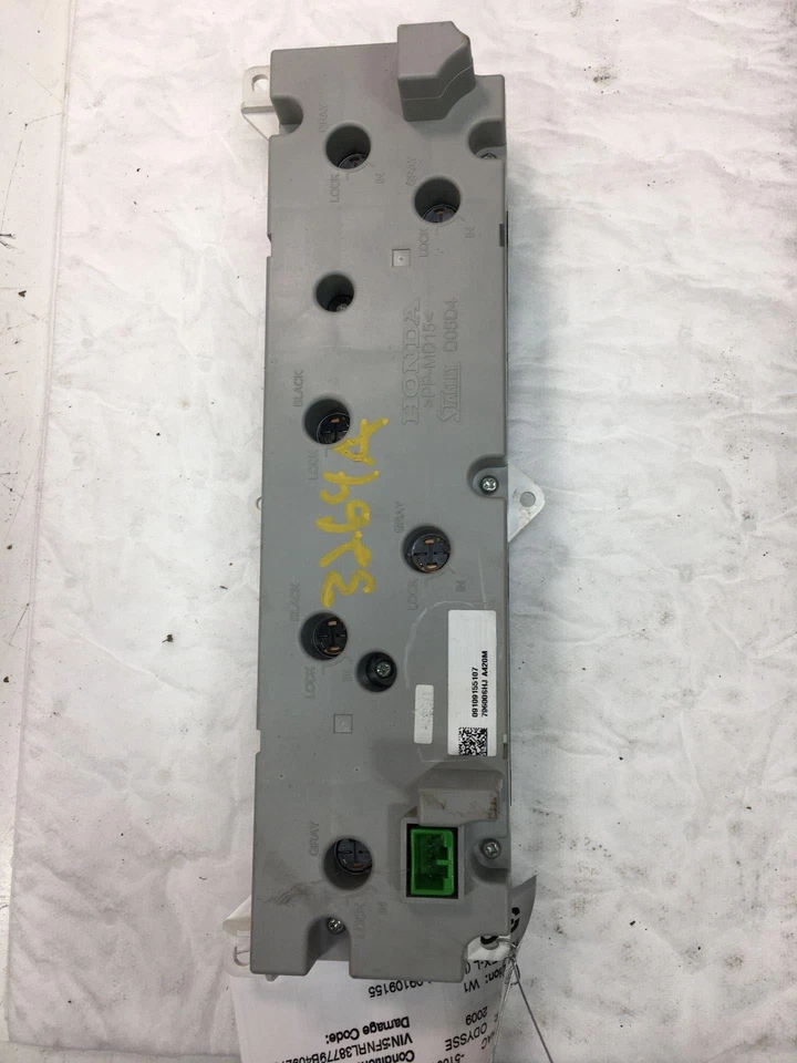 09 HONDA ODYSSEY Heater A/c Control - Image 3 of 3