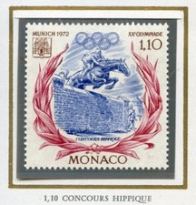 TIMBRE DE MONACO NEUF N° 892 ** JEUX OLYMPIQUES MUNICH