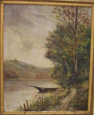 Scuola del Filippini - Olio su tela - no Festa,Annigoni,Angeli,Schifano,Maccari