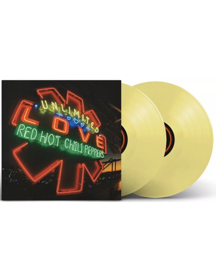 Red Hot Chili Peppers Unlimited Love Lemonade Yellow Colored Vinyl