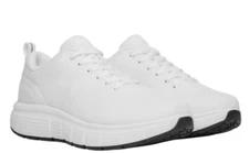 Kirkland Signature Men's Sneaker Comfort Walker Shoes White,Black