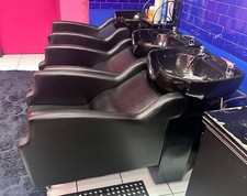 Backwash Barber Shampoo Chair Bowl Sink Unit Station Spa Salon Beauty Equipment