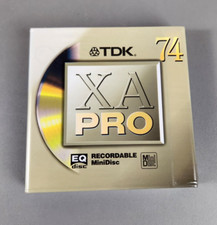 TDK XA PRO 74 MD-RXG Minidiscs Recordable Extra Quality Disc Top Of The Line