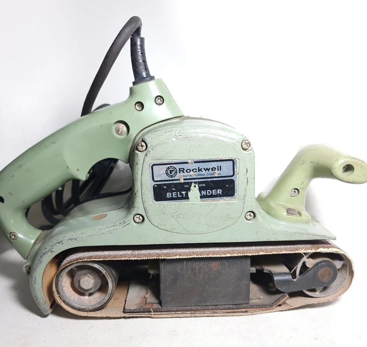 Vintage rockwell on sale belt sander