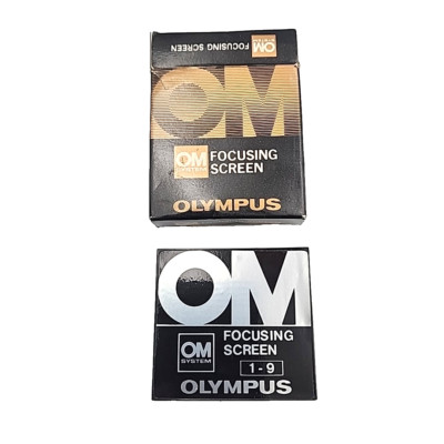Olympus OM System Focusing Screen 1-9   In Box   Good Condition